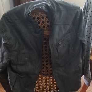 Leather jacket